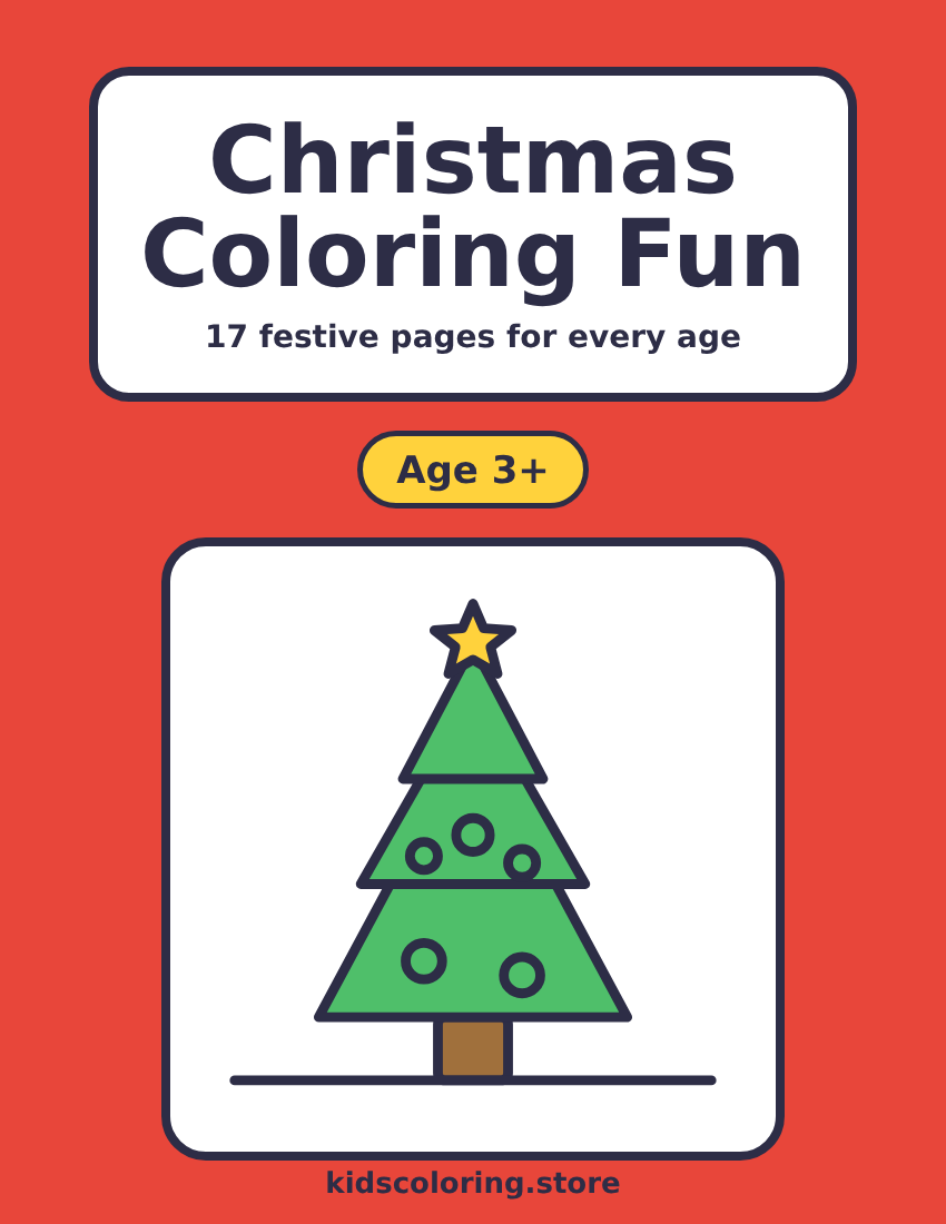 Christmas Coloring Fun cover